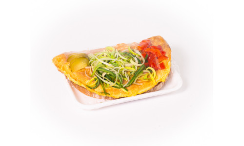 Vaječná omeleta se šunkou 210 g balená