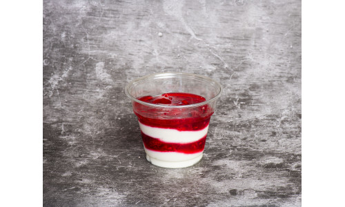 Tvarohovo-smetanový krém s malinami 180 g