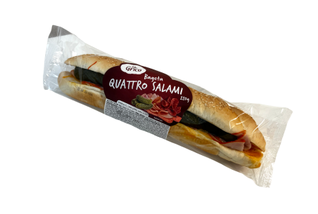 Bageta Quattro salami 220 g