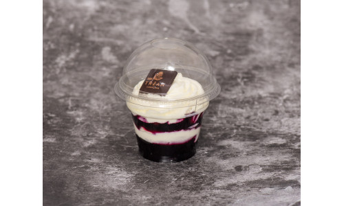 Mascarpone s borůvkami 180 g - NOVINKA