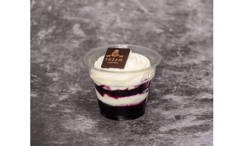 Mascarpone s borůvkami 180 g - NOVINKA