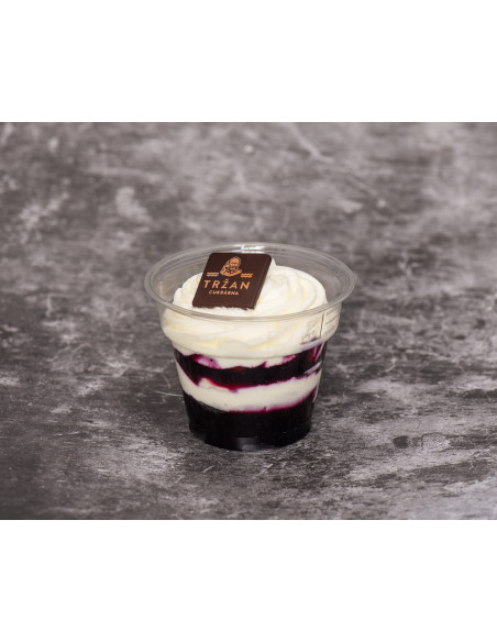 Mascarpone s borůvkami 180 g - NOVINKA